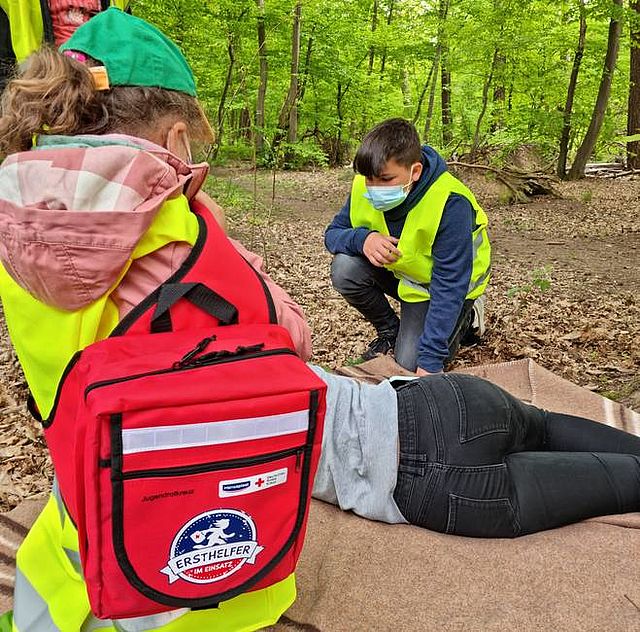 JRK Übung im Wald